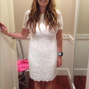 Ralph Lauren White lace dress size 6